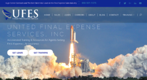 United Final Expense services website